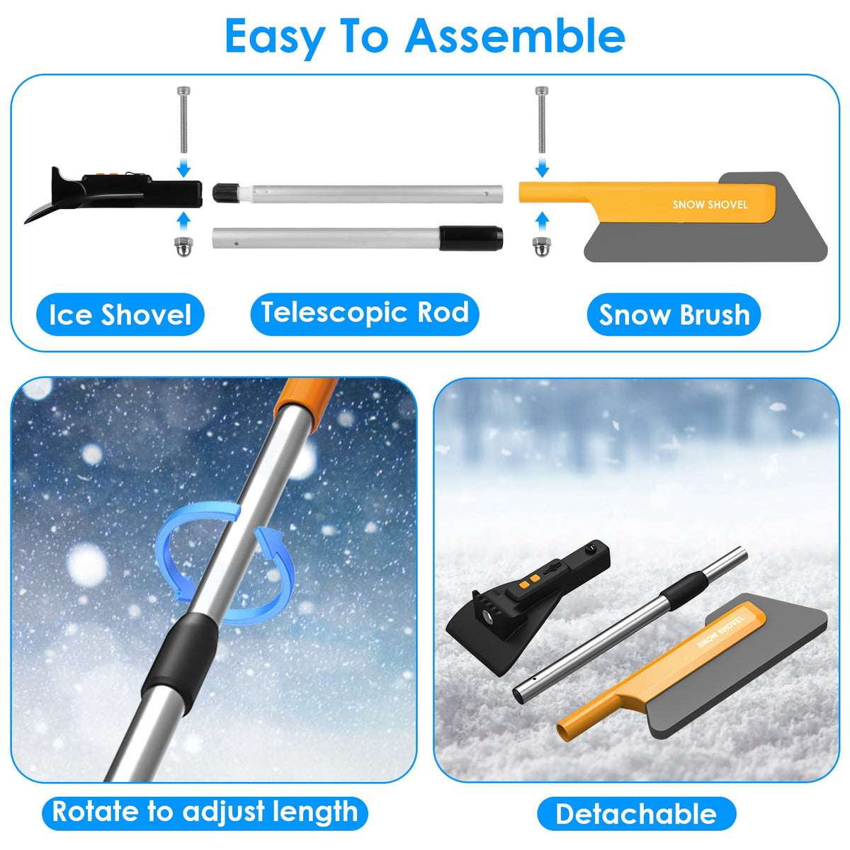 Car Snow Removal Shovel